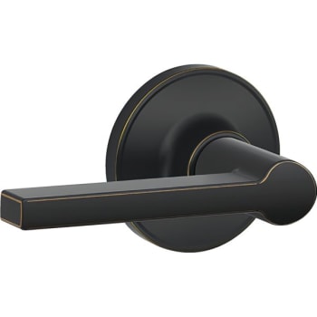 Image for Schlage® Solstice J Series Lever, Privacy, Grade CCC, Aged Bronze from HD Supply