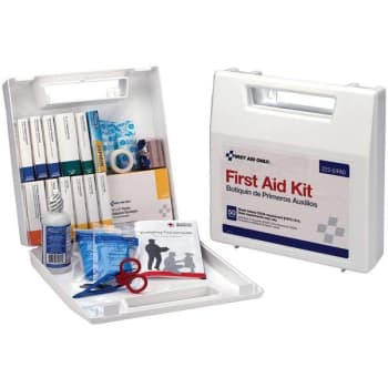 First Aid Only 50 Person Bulk Plastic Osha-Compliant First Aid Kit