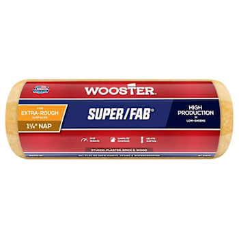 Image for Wooster 9 In. X 1-1/4 In. PRO Super/Fab High-Density Knit Fabric Roller Cover Applicator/Tool from HD Supply