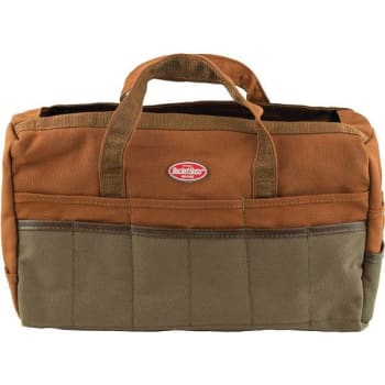 Image for Bucket Boss 17 in. Rigger's Tool Storage Canvas Tool Bag w/ 30 Pockets from HD Supply
