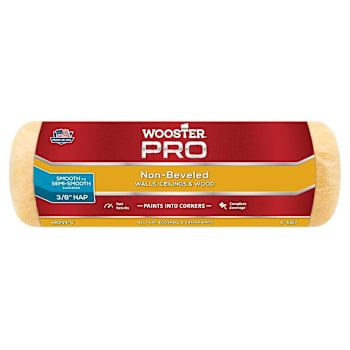 Image for Wooster 9 In. X 3/8 In. PRO High Density Knit Non-Beveled Roller Cover from HD Supply