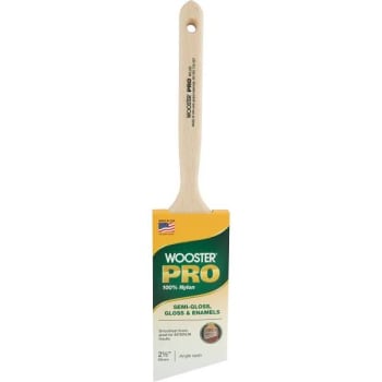 Image for Wooster 2-1/2 In. PRO Nylon Angle Sash Brush from HD Supply