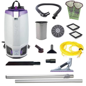 Image for Proteam Gofit 10 10 Qt. 120v Commercial Backpack W/ Problade Carpet Floor Tool Kit from HD Supply