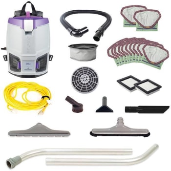 Image for Proteam Gofit 33 Qt. Commercial Backpack W/ Straight Hose Cuffs And Tool Kit from HD Supply