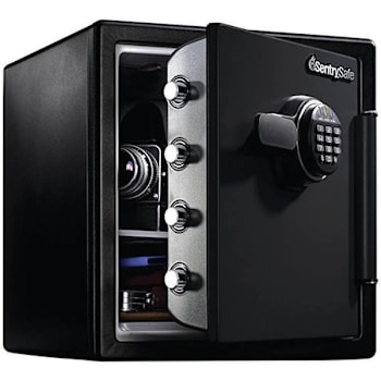SentrySafe # Sfw123esssc 1.2 cu. ft. Fireproof And Waterproof Safe W/ Digital Combination Lock