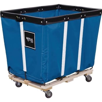 Image for Royal Basket Trucks 6 Bushel Basket Truck W/ Permanent Liner (Blue) from HD Supply