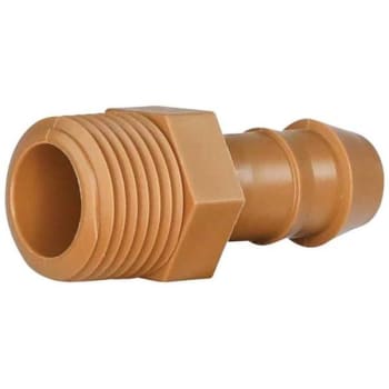 Image for K-Rain 1/2 In. X 17 Mm. Drip Adapter Brass Barb Fitting from HD Supply