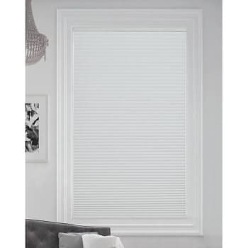 BlindsAvenue 30 In. X 48 In. Blackout Cellular Honeycomb Shade W/ 9/16 In. Single Cell (White)