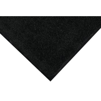 M+a Matting Colorstar 3 In. X 10 In. Solid Entrance Carpet Floor Mat (Black)