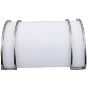 Image for Sylvania 9 In. 1-Light LED Wall Sconce W/ Selectable CCT (Brushed Nickel) from HD Supply