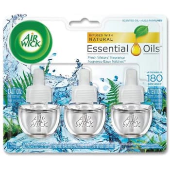 Image for Air Wick 0.67 Oz Fresh Waters Scent Refill (3-Pack) from HD Supply