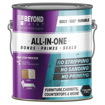 Image for Beyond Paint 1 Gal Pewter All-In-One Paint from HD Supply