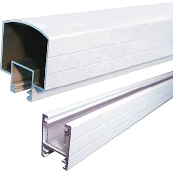 Image for Peak 6 Ft. White Aluminum Deck Railing Hand And Base Rail from HD Supply