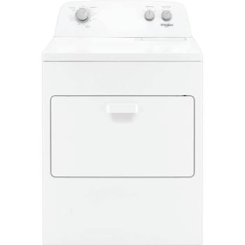 Whirlpool® 7.0 Cu. Ft. Top Load Gas Dryer With Autodry Drying System In White