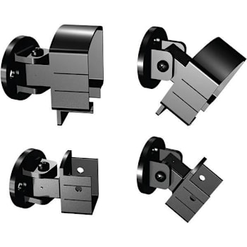 Image for Peak Aluminum Deck Railing Universal Connector (Black) from HD Supply