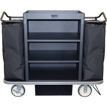 Royal Basket Trucks Deluxe Housekeeping Cart