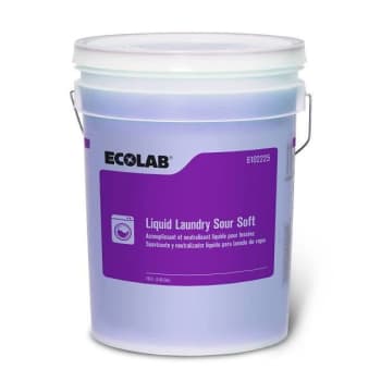 Image for Ecolab Liquid Laundry Sour Soft Improves Guest Satisfaction/Luxurious Softness from HD Supply