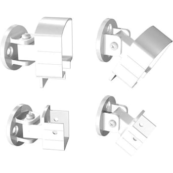 Image for Peak Aluminum Deck Railing Universal Connector (White) from HD Supply