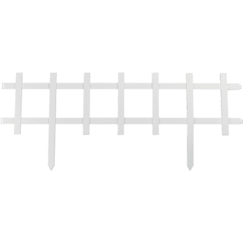 Image for Emsco 50' Cape Cod Style Resin Fence Border - White from HD Supply