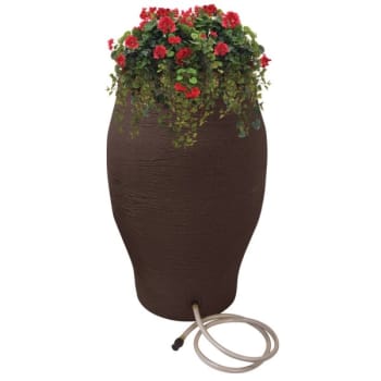Image for Emsco Rescue® 50 G. Rain Barrel Planter (Brown) from HD Supply