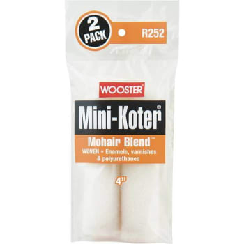 Image for Wooster 4 In. Mini-Koter Mohair Blend Rollers from HD Supply