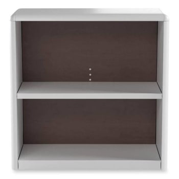 Image for Safco Valuemate® 2-Shelf Economy Bookcase, 31.75"w X 13.5"d X 28"h, Gray from HD Supply