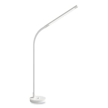 Image for Safco Resi® Led Floor Lamp, Gooseneck, 18.5" High, White from HD Supply