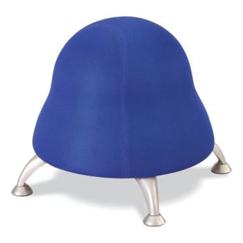 Image for Safco Runtz™ Ball Chair, Backless, 13.5" To 17" High, Blue Fabric Seat from HD Supply