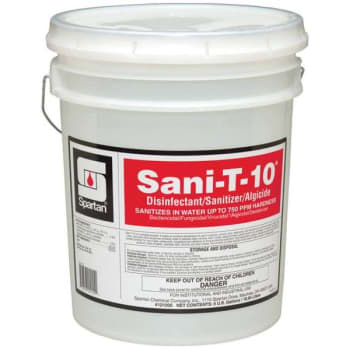 Image for Spartan 5 Gal. Sani-T-10 Sanitizer from HD Supply