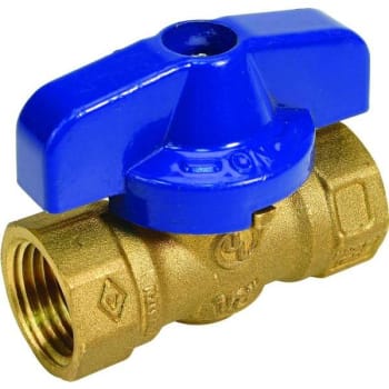 Premier 3/4 In. FIP Safety Push Gas Ball Valve
