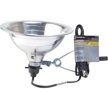 Image for Woods 150-Watt 6' 18/2 Spt-2 Inc Portable Clamp Wrk Lt W/ 8.5 Reflector from HD Supply