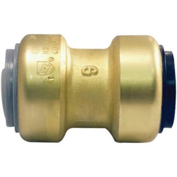 Image for Tectite 3/4 In. Brass Push-To-Connect Polybutylene Conversion Coupling from HD Supply