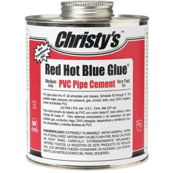 Image for Christy's 8 Fl. Oz. PVC Pipe Cement from HD Supply