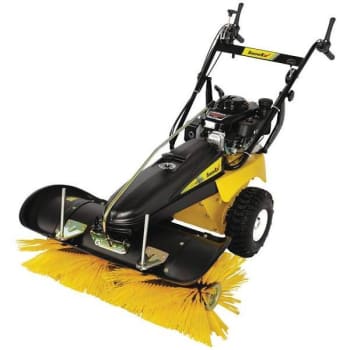 Snowex Gas Powered 40 In. Rotary Snow Broom W/ Plow Attachment