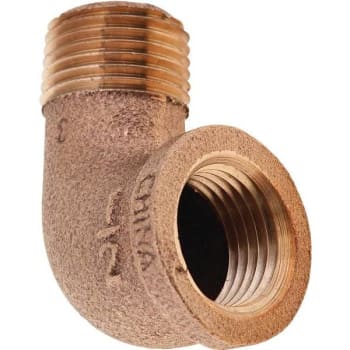 Image for ProPlus 1/2 In. Brass 90 Degree Street Elbow Lead Free from HD Supply
