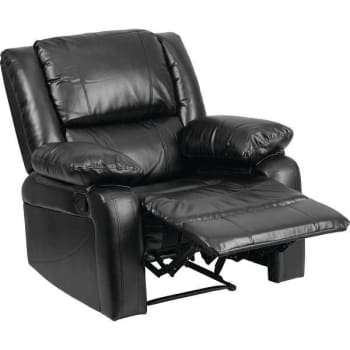 Image for Flash Furniture Leathersoft Recliner (Black) from HD Supply