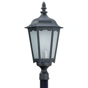 Image for Liteco Outdoor Type 5 LED Post Top Lantern (Black) from HD Supply