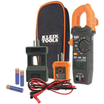 Image for Klein Tools Clamp Meter Electrical Maintenance And Tester Set from HD Supply