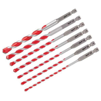 Image for Milwaukee Shockwave Carbide Hammer Drill Bit Kit from HD Supply