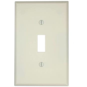 Image for Leviton 1-Gang Toggle Wall Plate (Almond) from HD Supply