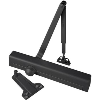 Norton 8301 Series Grade 1 Size 1-6 Non-Handed Regular Arm Surface Door Closer (Black)