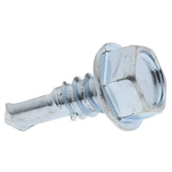 Image for #12 X 1 In. External Hex Head Self Drilling Sheet Metal Screws (100-Pack) from HD Supply
