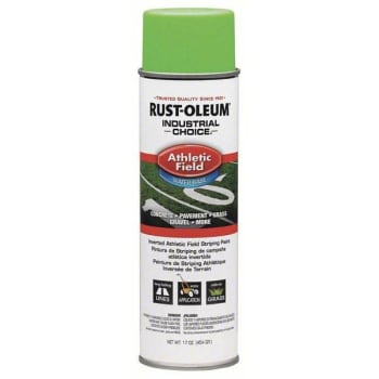 Rust-Oleum 17 Ozaf1600 System Athletic Field Florescent Gn Striping Spray Paint