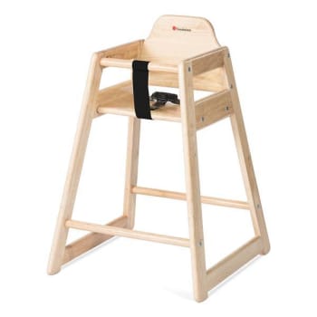 Image for Foundations Neatseat™ Food Service High Chair Natural from HD Supply