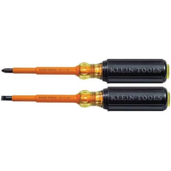 Image for Klein Tools 1000v Insulated Slotted And Phillips 2-Piece Screwdriver Set from HD Supply