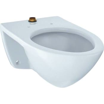 Image for Toto 1.0/1.28/1.6 Gpf Commercial Top Spud Flushometer Toilet Bowl (Cotton White) from HD Supply