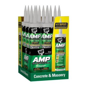 Image for Dap Amp Self -Leveling Concrete And Masonry Sealant, Gray, 9 Oz., Case Of 12 from HD Supply