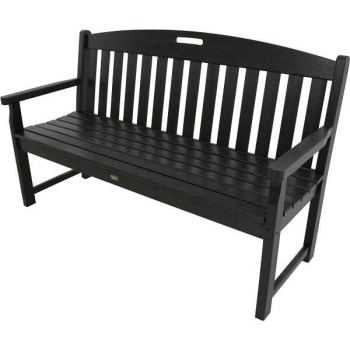 Image for Trex Outdoor Furniture Yacht Club 60 In. Plastic Patio Bench (Vintage Lantern) from HD Supply