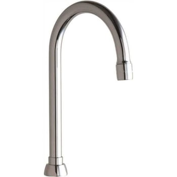 Image for Chicago Faucets # Gn2ae3jkabcp 5-1/4 In. Brass Rigid/Swing Gooseneck Spout from HD Supply
