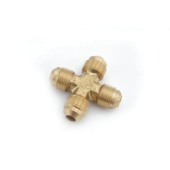 Anderson Metals 3/8 in. Flare Brass Cross (10-Pack)
